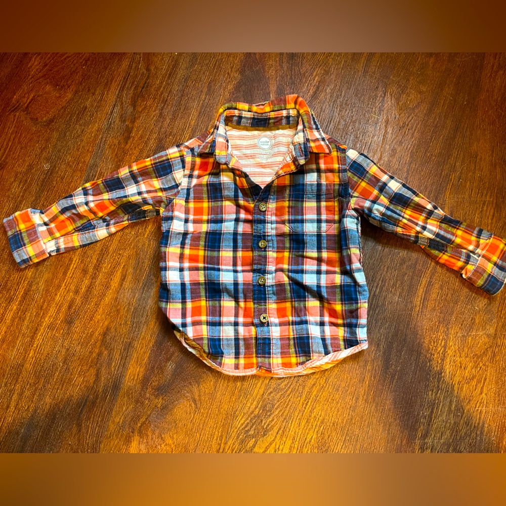 Wonder Nation 2T button down